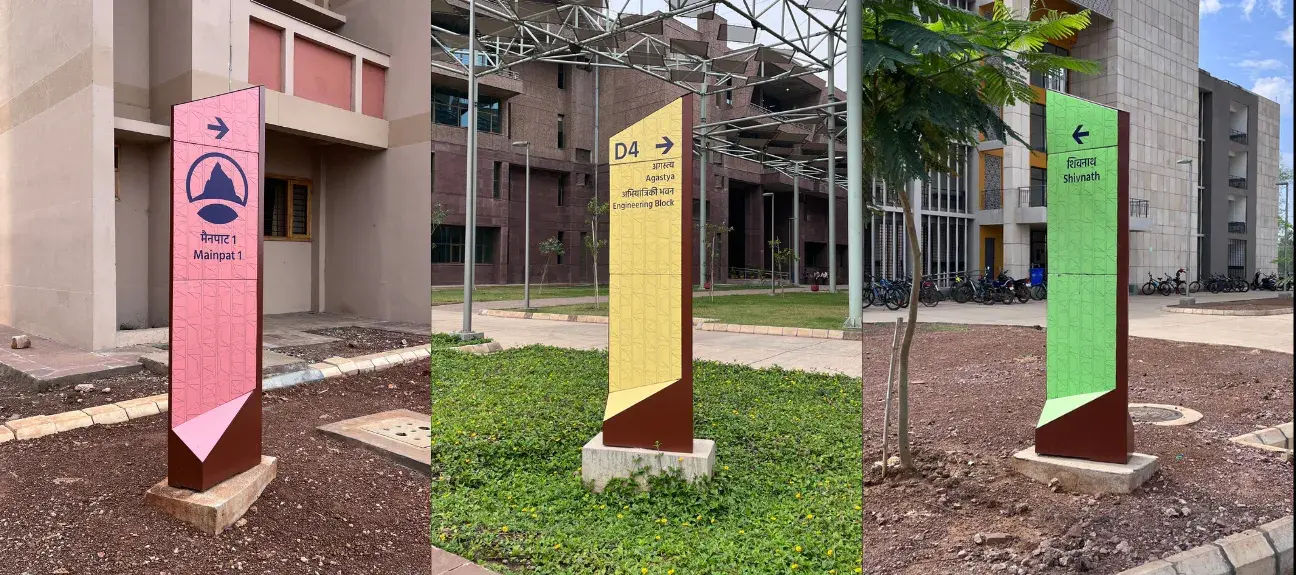 IIT Bhilai signages